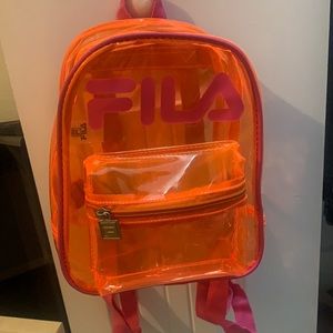 Fila silicone book bag